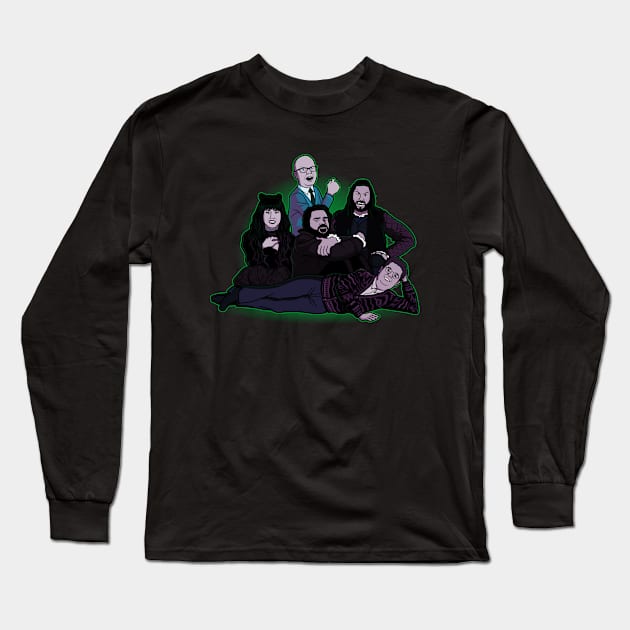 The Shadows Club Long Sleeve T-Shirt by jasesa